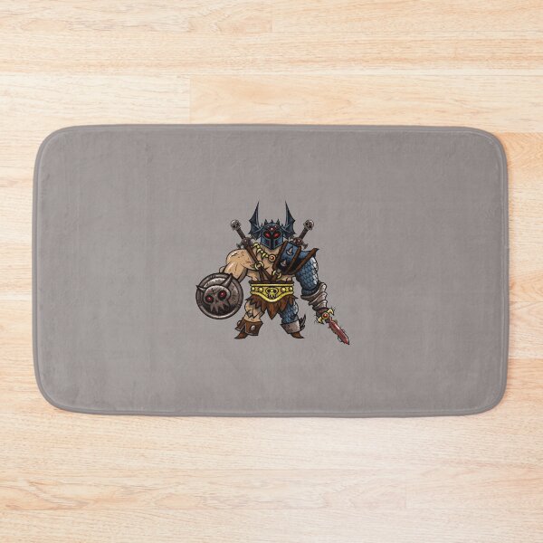 Item preview, Chibi Barbarian Warrior Skull Shield Sword-31 designed and sold by TobiasLeona.