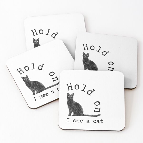 Item preview, Hold on I see a cat designed and sold by alczar.