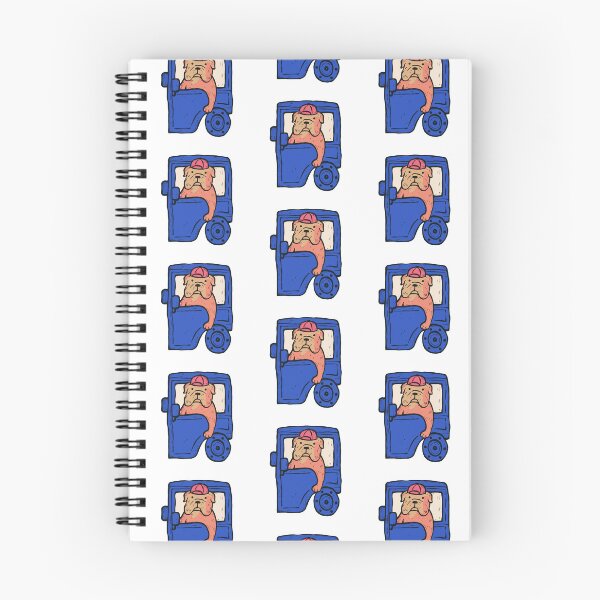 Item preview, Trucker Bulldog Behind the Wheel designed and sold by BysonDesigns.