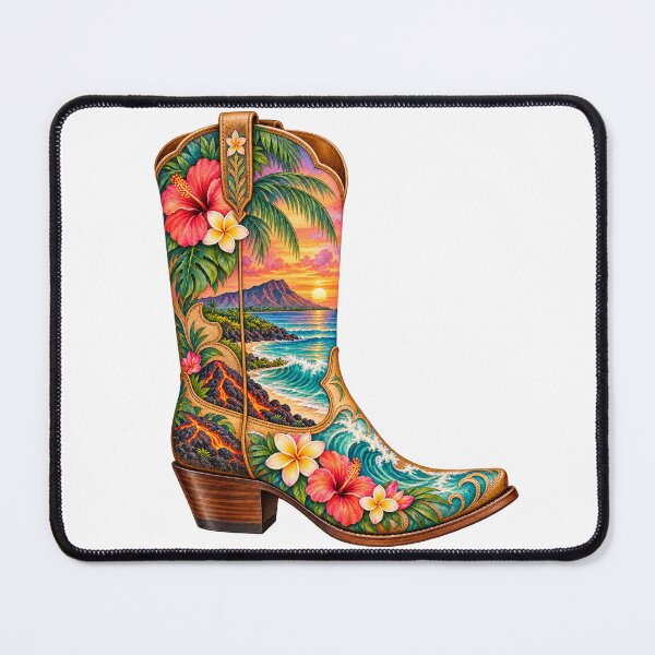 Item preview, Hawaii Cowboy Boot designed and sold by Whimspired By Paxx.