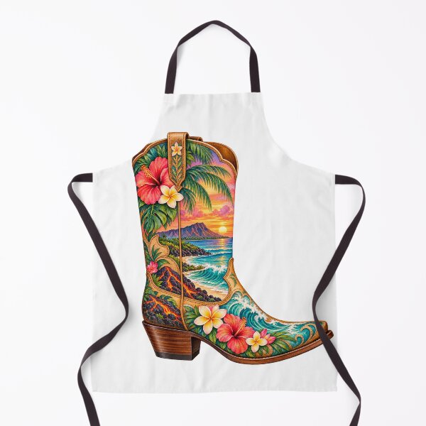 Item preview, Hawaii Cowboy Boot designed and sold by Whimspired By Paxx.