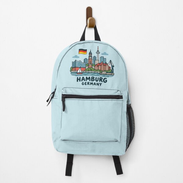 Item preview, Hamburg Germany Cute City designed and sold by HowToCanadian.