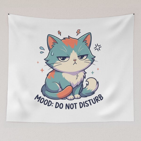 Item preview, Mood Do Not Disturb Grumpy Cat Sassy Annoyed Kitty  designed and sold by mood-draftsman.