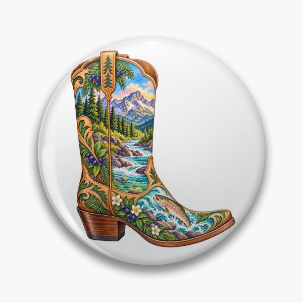Item preview, Idaho Cowboy Boot designed and sold by Whimspired By Paxx.