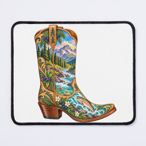 Item preview, Idaho Cowboy Boot designed and sold by Whimspired By Paxx.