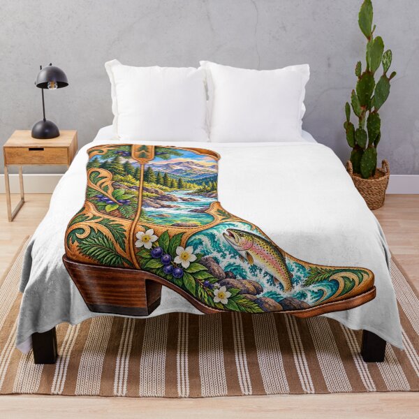Item preview, Idaho Cowboy Boot designed and sold by Whimspired By Paxx.