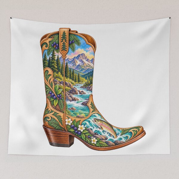 Item preview, Idaho Cowboy Boot designed and sold by Whimspired By Paxx.