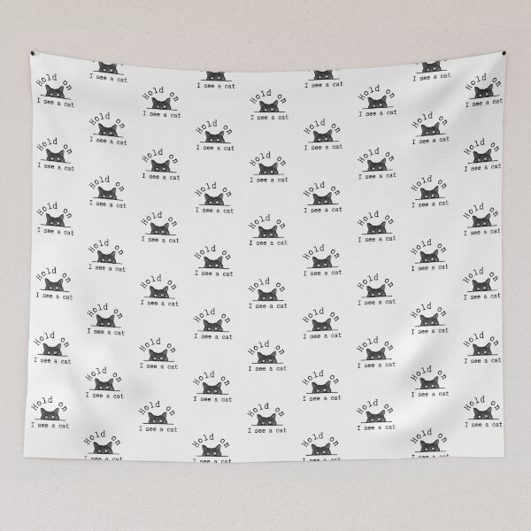 Item preview, Hold on I see a cat designed and sold by alczar.