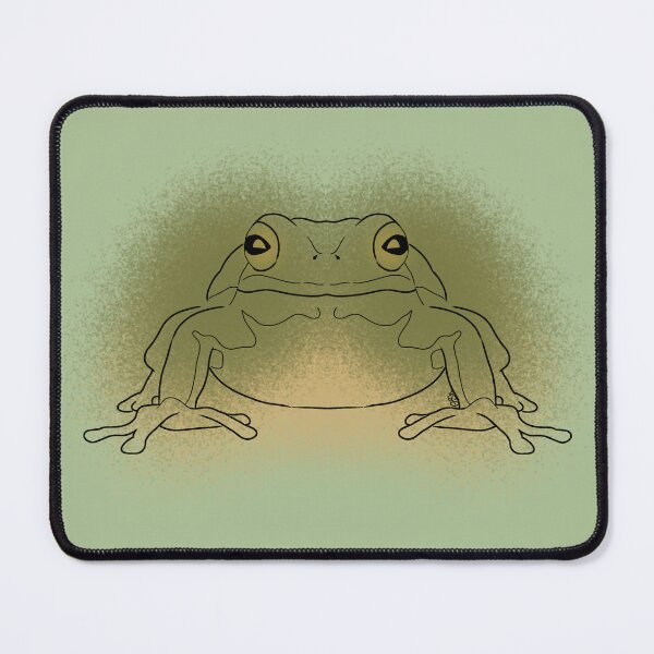 Item preview, American Green Tree Frog Line-art (Green & Cream) designed and sold by Burnt_Pikachu.