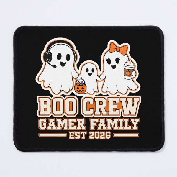 Item preview, Boo Crew Gamer Family Est 2026 Matching Halloween Shirt designed and sold by digital.stickerperso.com.