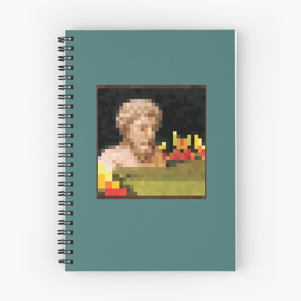 Item preview, Classical Greek Bust Pixel Painting designed and sold by SkulinframeLab.