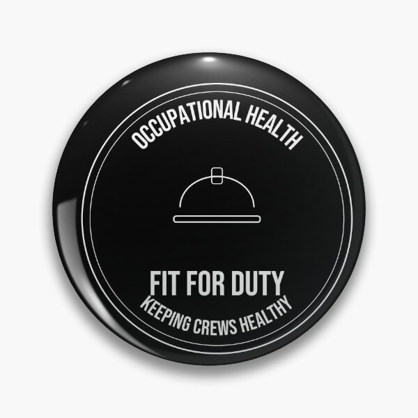 Item preview, Occupational Health: Fit for Duty Nurse Shirt designed and sold by The Tee Collective.