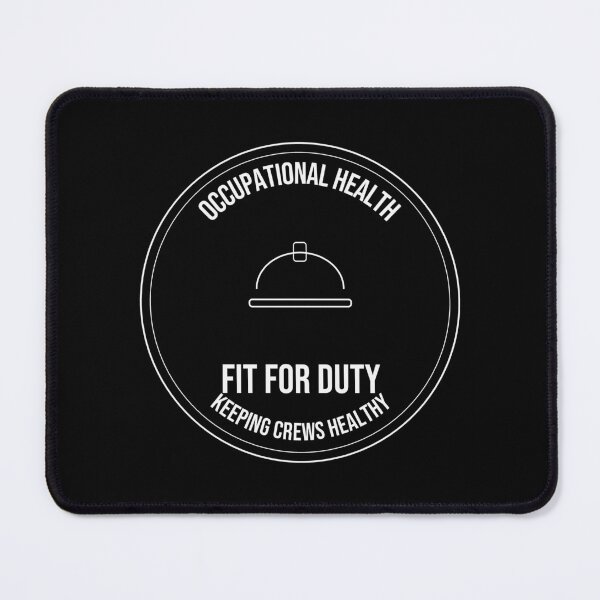 Item preview, Occupational Health: Fit for Duty Nurse Shirt designed and sold by The Tee Collective.