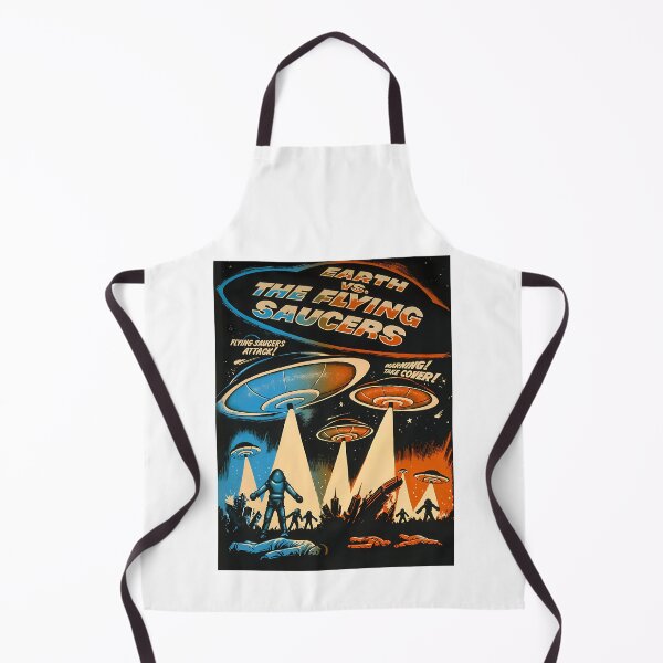 Item preview, Alien UFO Invasion Flying Saucer Attack Destruction designed and sold by HaletteGagnon.