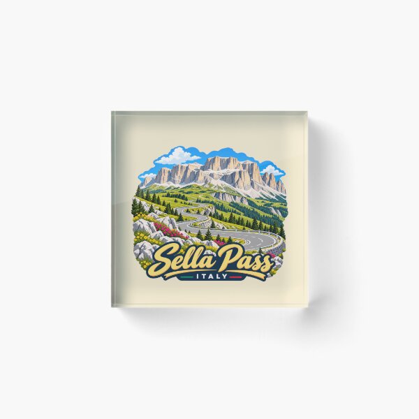 Aperçu de l'œuvre Col de Sella, Italie - Dolomites créée et vendue par Myra365Art.