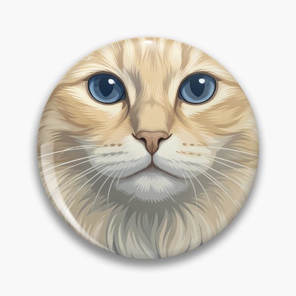 Item preview, Vintage Naturalist Birman Cat Portrait — Antique Cat Breed Art designed and sold by Catch333.