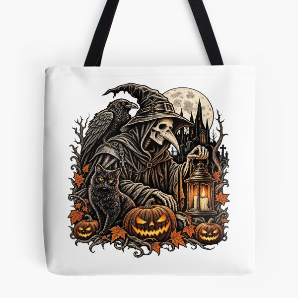 Item preview, Plague Doctor Halloween – Gothic Vintage Art designed and sold by JanChryzostom.