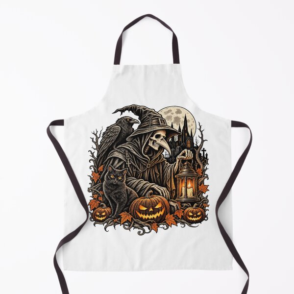 Item preview, Plague Doctor Halloween – Gothic Vintage Art designed and sold by JanChryzostom.