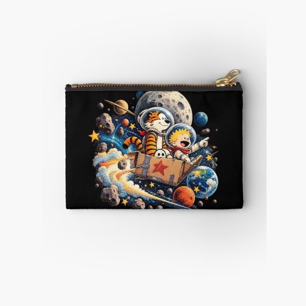 Item preview, Calvin and Hobbes Space Adventure – Cosmic Best Friends Astronaut Art designed and sold by Abidel.