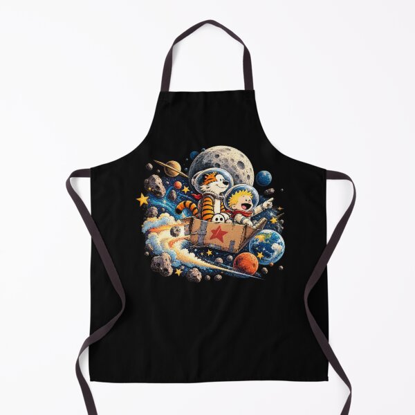 Item preview, Calvin and Hobbes Space Adventure – Cosmic Best Friends Astronaut Art designed and sold by Abidel.