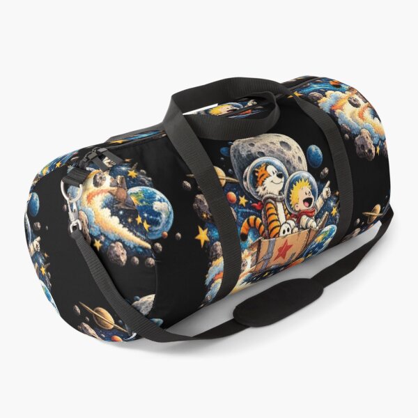 Item preview, Calvin and Hobbes Space Adventure – Cosmic Best Friends Astronaut Art designed and sold by Abidel.