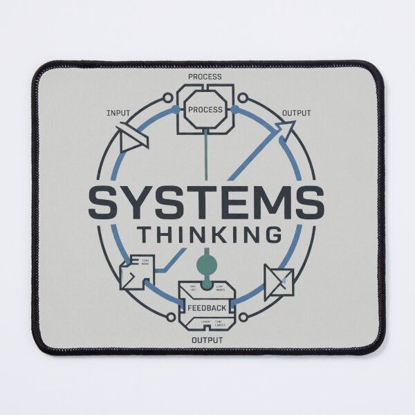Item preview, Systems Thinking Engineering Technical Emblem designed and sold by Amr Darwish Graphic designer.