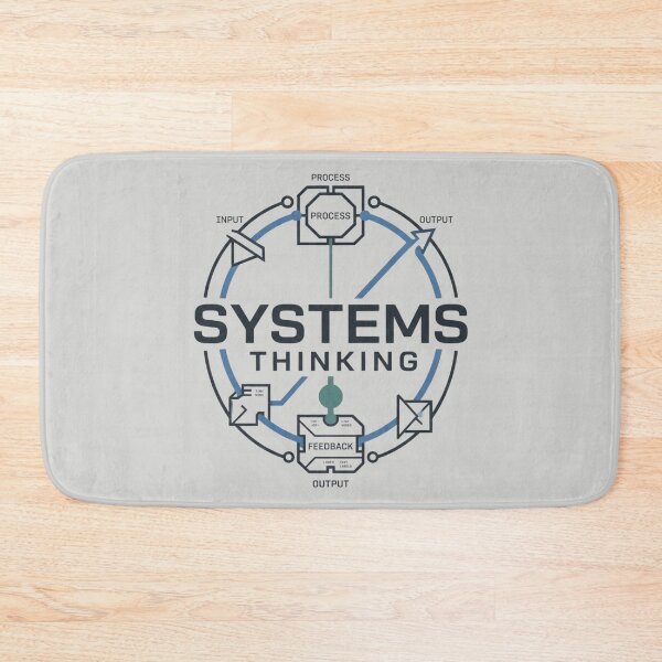 Artikelvorschau, Systemisches Denken – Technisches Emblem entworfen und verkauft von Amr Darwish Graphic designer.