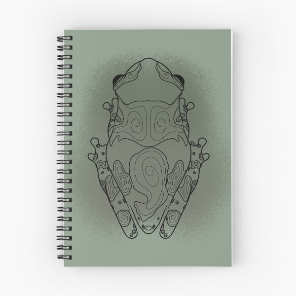 Item preview, Amazon Milk Frog Line-art (Green/Grey) designed and sold by Burnt_Pikachu.