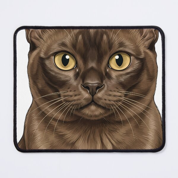 Item preview, Vintage Naturalist Burmese Cat Portrait — Antique Cat Breed Art designed and sold by Catch333.