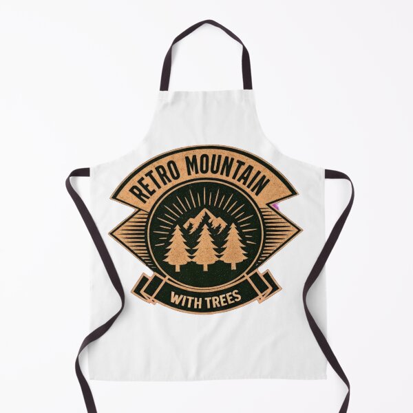 Item preview, Retro mountain with trees  vintage emblem designed and sold by Expressions-Sel.