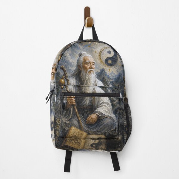 Item preview, Laozi – Ancient Chinese Philosopher Painting designed and sold by GalleryKauffeld.