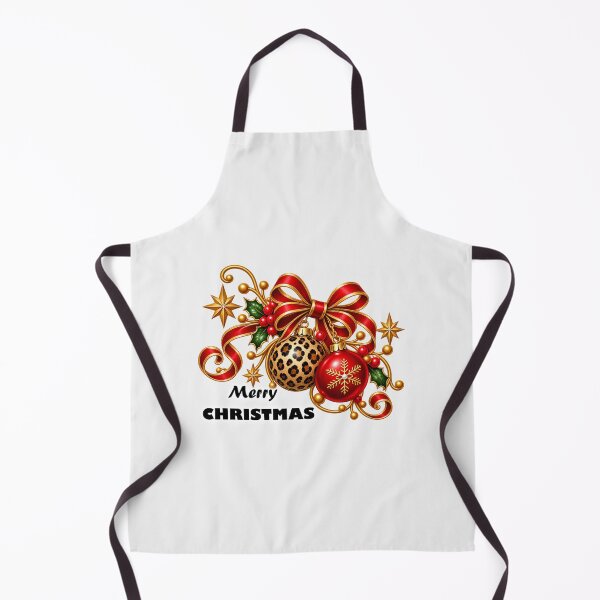 Item preview, Leopard Bauble Christmas Print on Demand designed and sold by annenambiro.