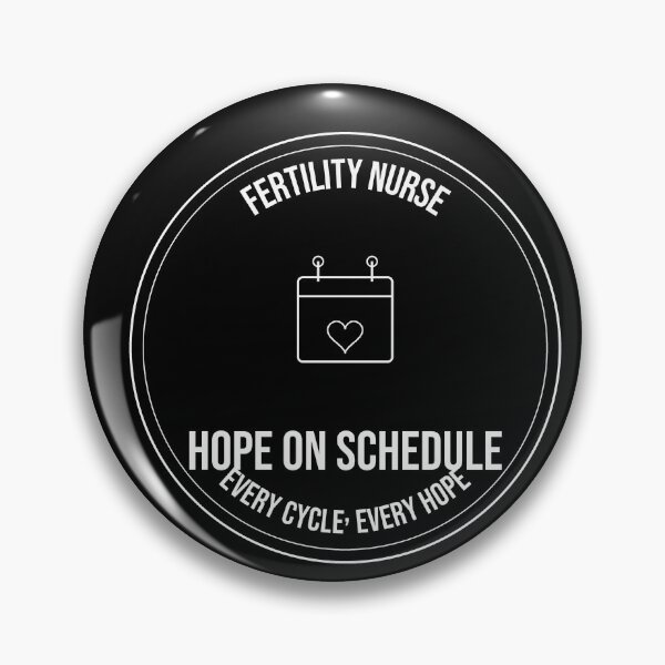 Item preview, Fertility Nurse: Hope on Schedule Nurse Shirt designed and sold by The Tee Collective.