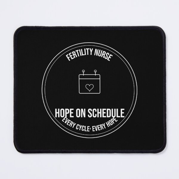Item preview, Fertility Nurse: Hope on Schedule Nurse Shirt designed and sold by The Tee Collective.