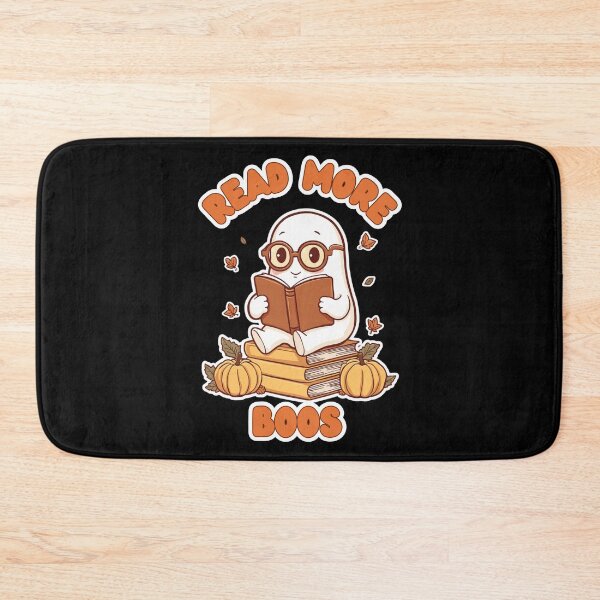 Item preview, Read More Boos Retro Ghost Reader Halloween designed and sold by ArtsyExplorer.