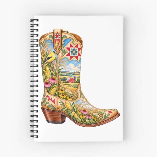 Item preview, Iowa Cowboy Boot designed and sold by Whimspired By Paxx.