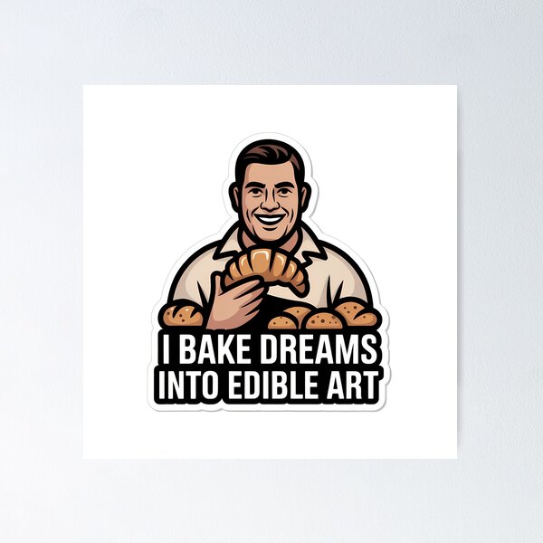 Item preview, Bake Dreams into Edible Art designed and sold by NiftyWrx.
