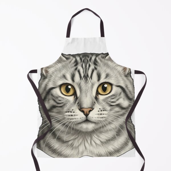 Item preview, Vintage Naturalist American Curl Cat Portrait — Antique Cat Breed Art designed and sold by Catch333.