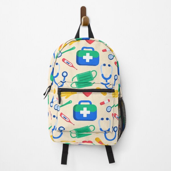 Item preview, Medical Stethoscope First Aid Healthcare Seamless Pattern designed and sold by Mimoshi ⭐⭐⭐⭐⭐.