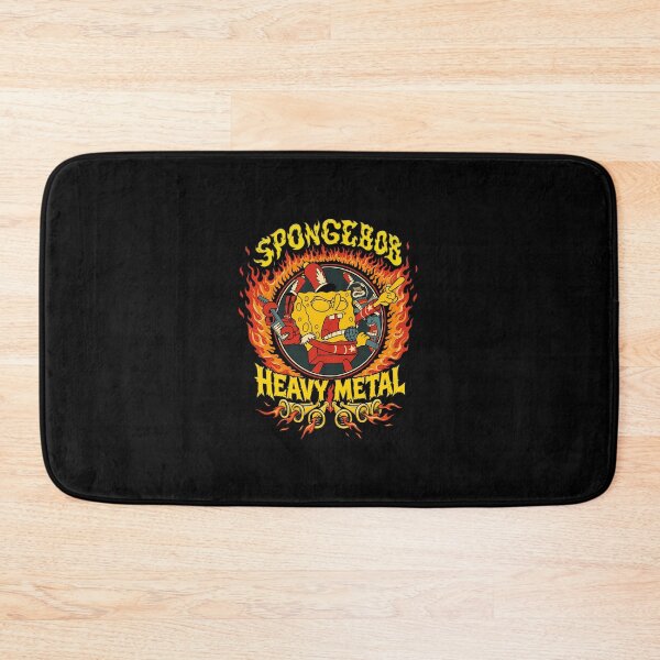 Item preview, SpongeBob Heavy Metal Rock Design designed and sold by EssentialPieces.