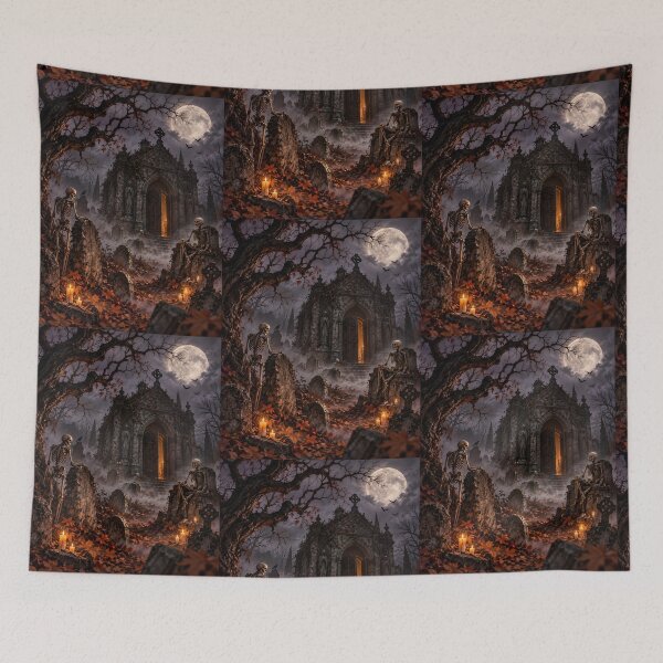 Item preview, Halloween Haunted House designed and sold by RobertMartinArt.