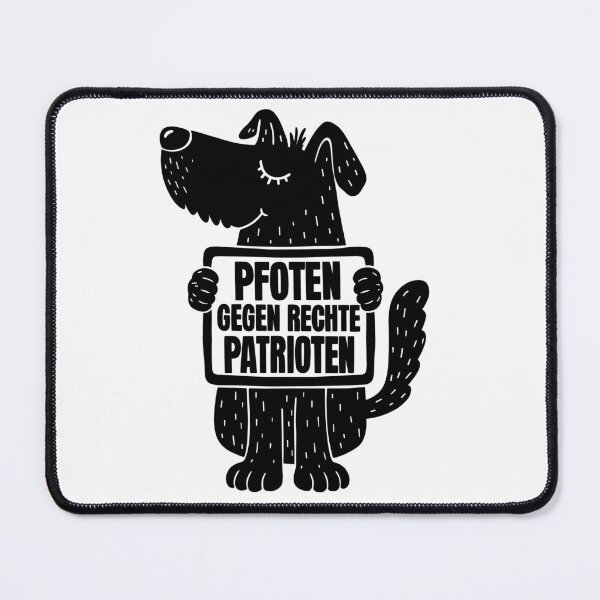 Item preview, Paws against right-wing patriots designed and sold by DerKunstraum.