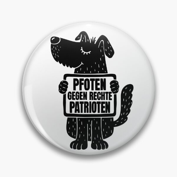 Item preview, Paws against right-wing patriots designed and sold by DerKunstraum.