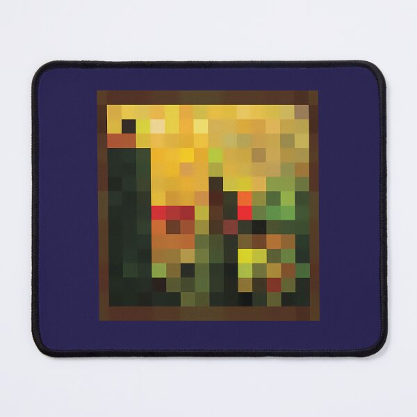 Item preview, Retro Landscape Pixel Oil Painting designed and sold by SkulinframeLab.