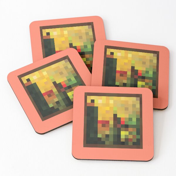 Item preview, Retro Landscape Pixel Oil Painting designed and sold by SkulinframeLab.