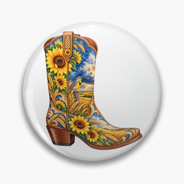 Item preview, Kansas Cowboy Boot designed and sold by Whimspired By Paxx.