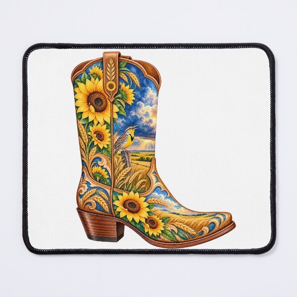 Item preview, Kansas Cowboy Boot designed and sold by Whimspired By Paxx.