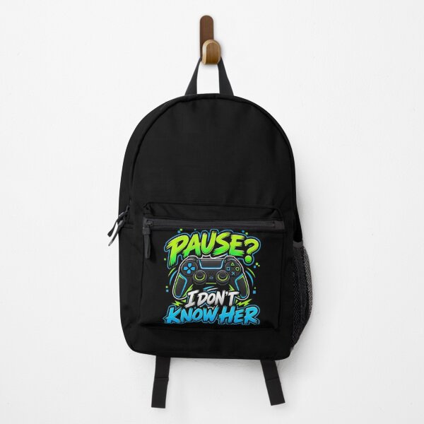 Item preview, Funny Gamer Quote, Pause I Dont Know Her Funny Video Gamer Quote designed and sold by graphic-genie.