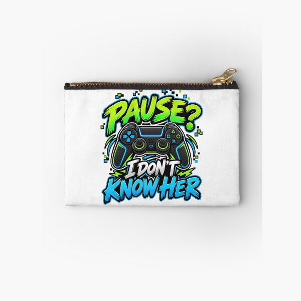Item preview, Funny Gamer Quote, Pause I Dont Know Her Funny Video Gamer Quote designed and sold by graphic-genie.