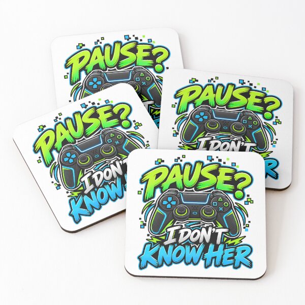Item preview, Funny Gamer Quote, Pause I Dont Know Her Funny Video Gamer Quote designed and sold by graphic-genie.